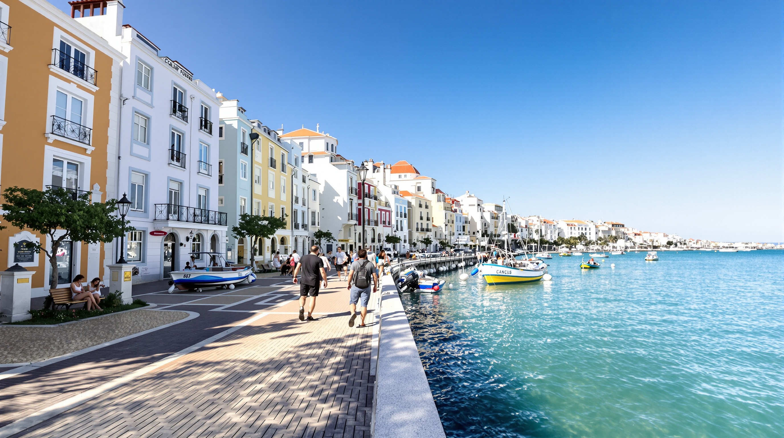 Cascais promenade océan détente élégance calme
