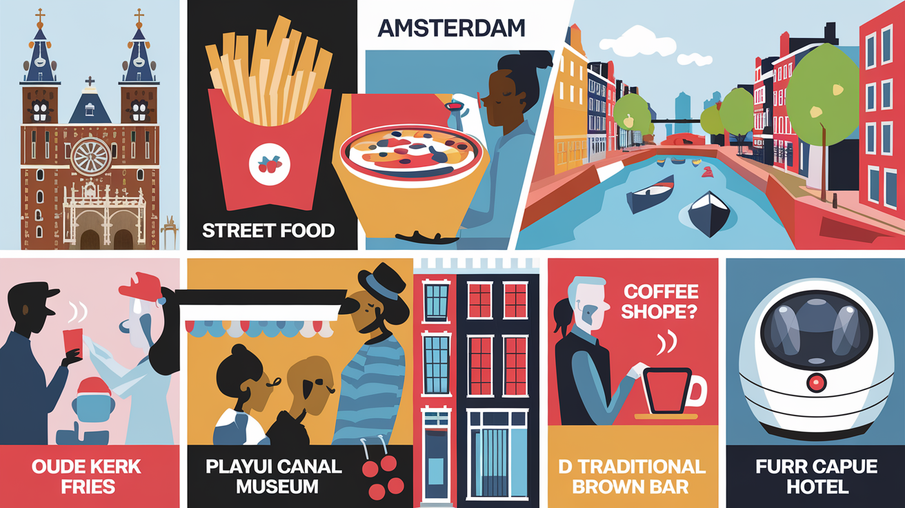 Checklist pour une journée type dans le Quartier Rouge d'Amsterdam