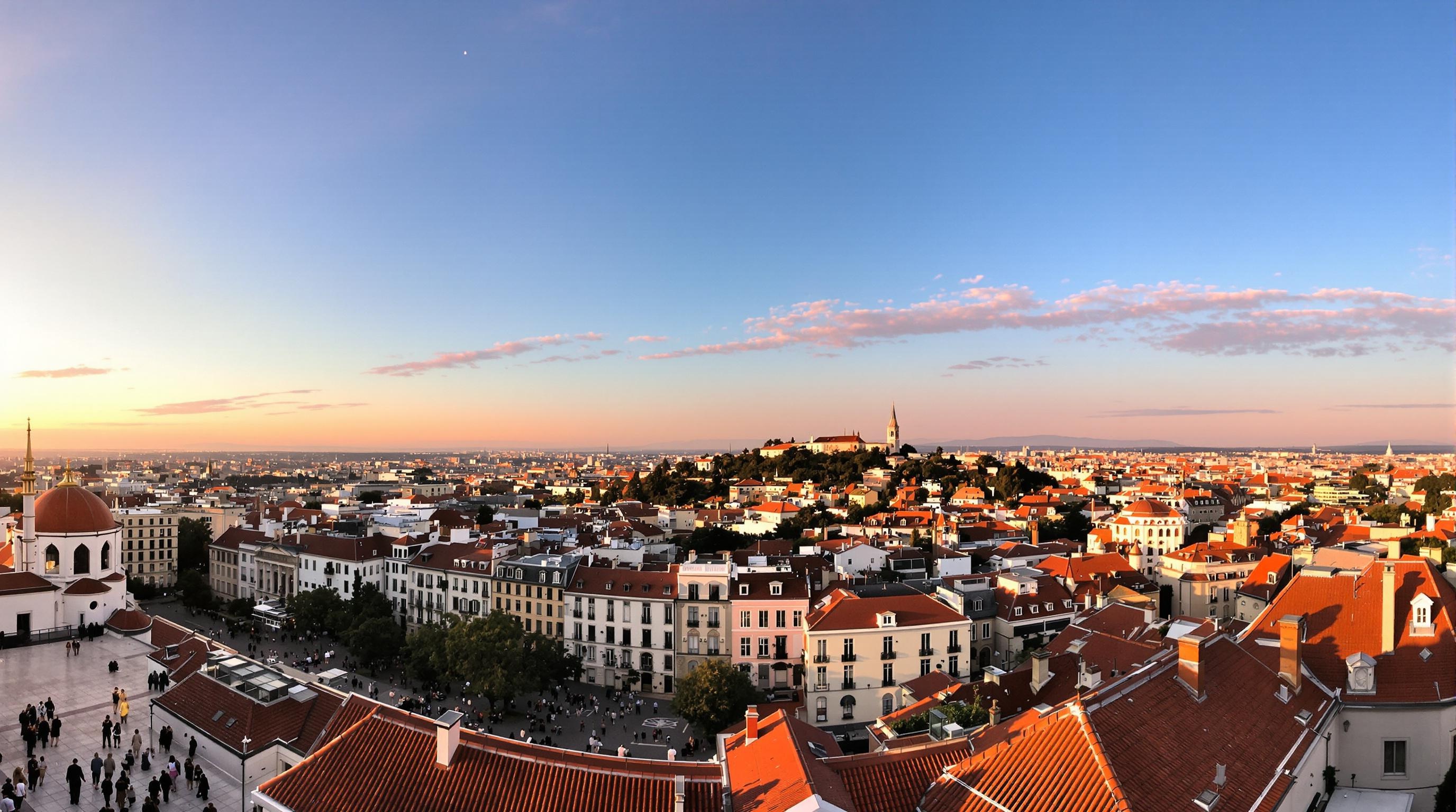 Panorama Fourvière depuis Les Muses de l'Opéra